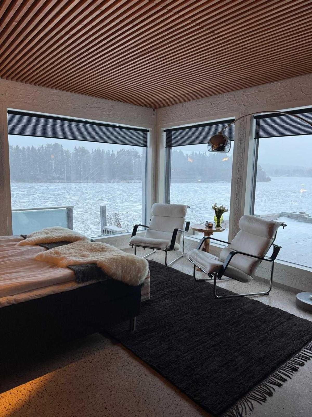 Northern Lights River Nest Villa Rovaniemi Exterior photo